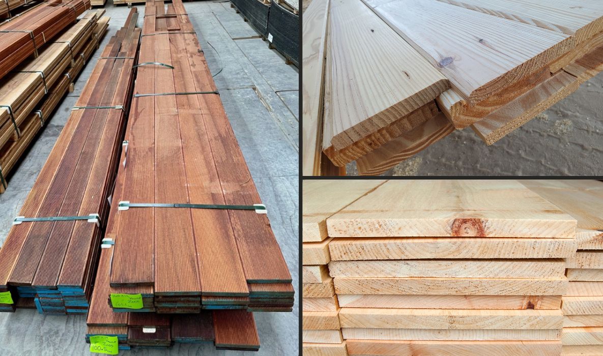 Pine vs. Kwila vs. Vitex Decking Boards
